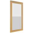 Fabuwood Echo Timber DS GDW1836 Wall Glass Door, Front View