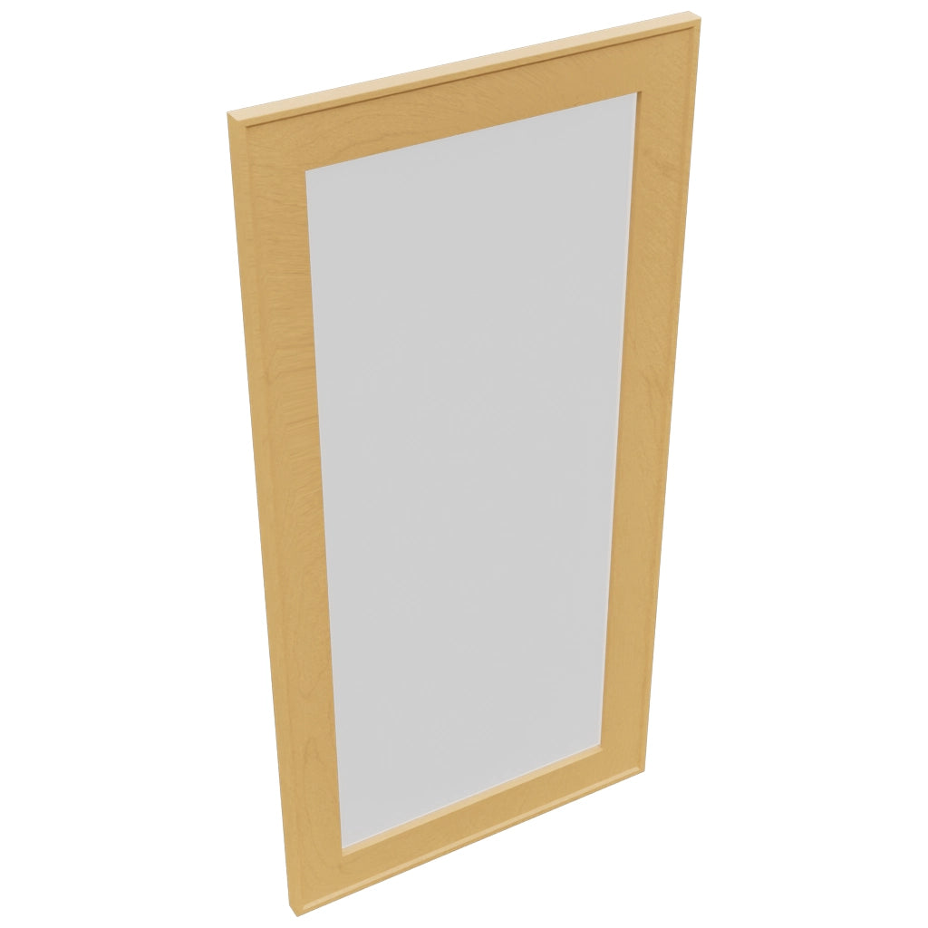 Fabuwood Echo Timber DS GDW1836 Wall Glass Door, Top View