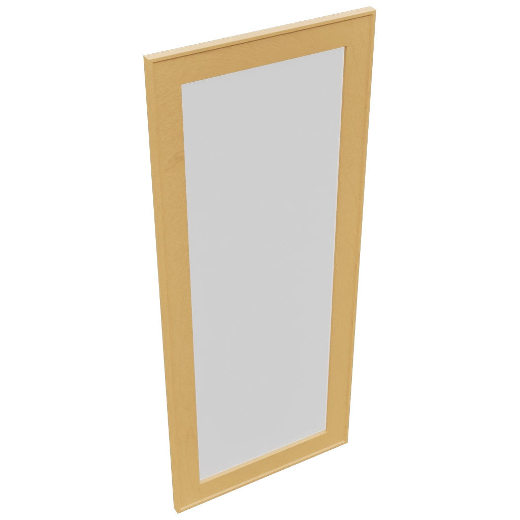 Fabuwood Echo Timber DS GDW1842 Wall Glass Door, Top View