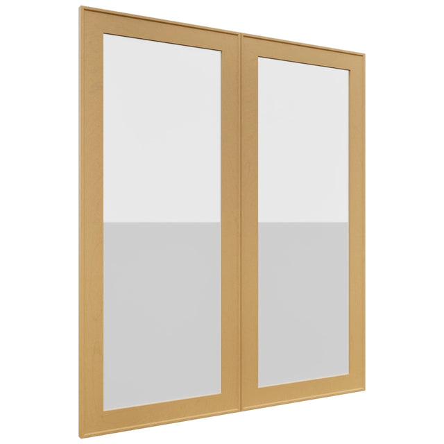 Fabuwood Echo Timber DS GDW3642 Wall Glass Door, Front View