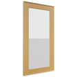 Fabuwood Echo Timber DS GDWDC2430 Wall Glass Door, Front View