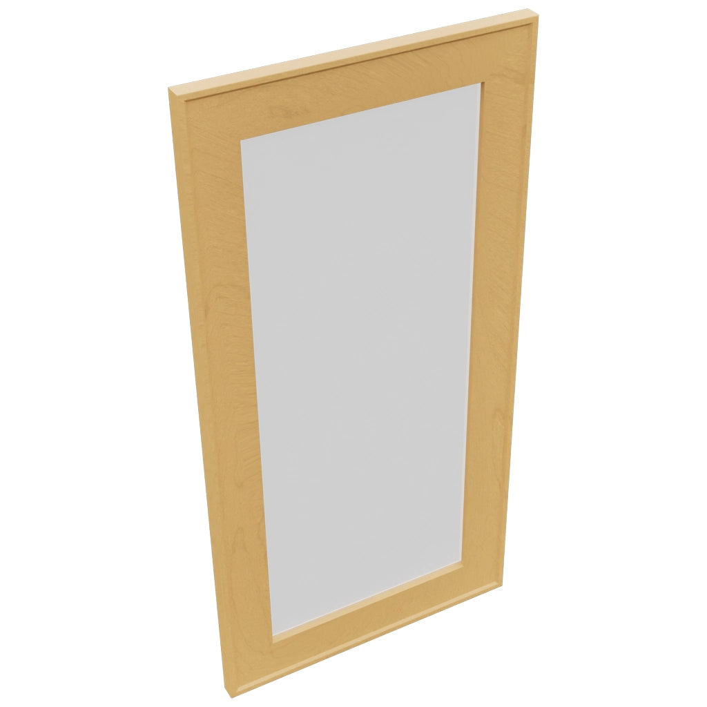 Fabuwood Echo Timber DS GDWDC2430 Wall Glass Door, Top View
