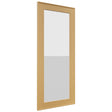 Fabuwood Echo Timber DS GDWDC2436 Wall Glass Door, Front View
