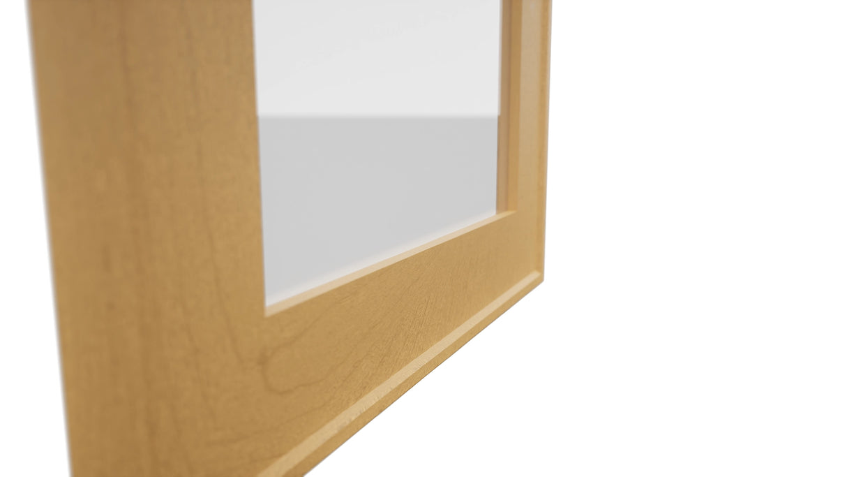 Fabuwood Echo Timber DS GDWDC2442 Wall Glass Door, Detail View