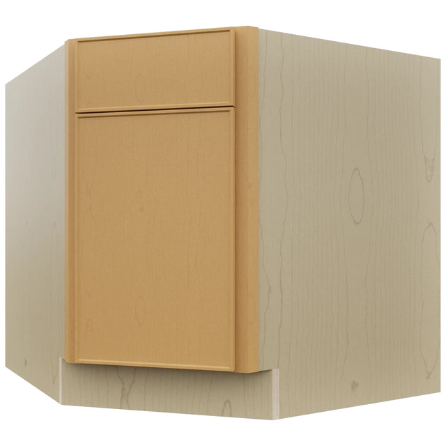 Fabuwood Echo Timber DSB36 Base Corner Diagonal Sink Cabinet, Front View