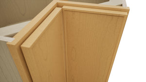 Fabuwood Echo Timber ERB33 Base Corner Easy Reach Cabinet, Detail View