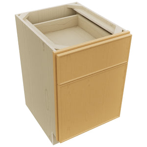 Fabuwood Echo Timber FD18 Vanity Desk, Top View
