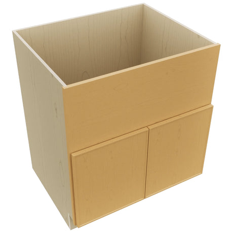 Fabuwood Echo Timber FS30 Base Farm Sink Cabinet, Top View