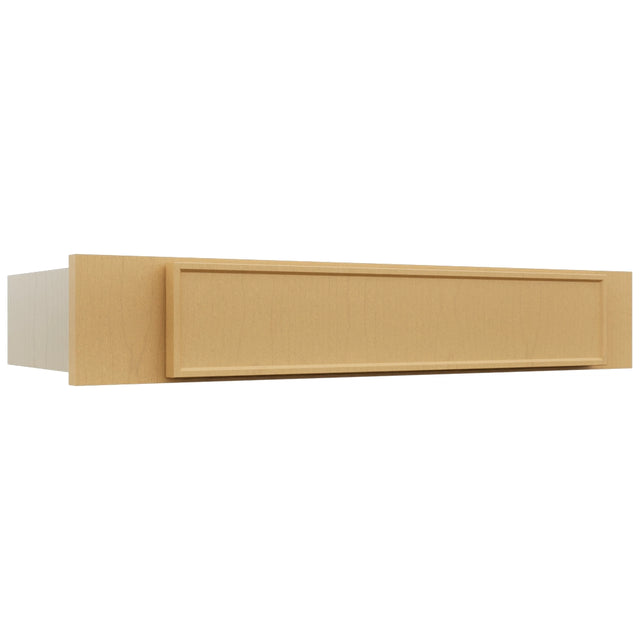 Fabuwood Echo Timber KD30 Vanity Desk, Front View