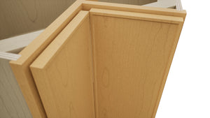 Fabuwood Echo Timber LSB33 Base Corner Lazy Susan Cabinet, Detail View