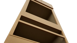 Fabuwood Echo Timber OC3384D Tall Oven Cabinet Double, Detail View