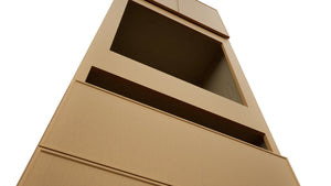 Fabuwood Echo Timber OC3396C Tall Oven Cabinet Combo, Detail View