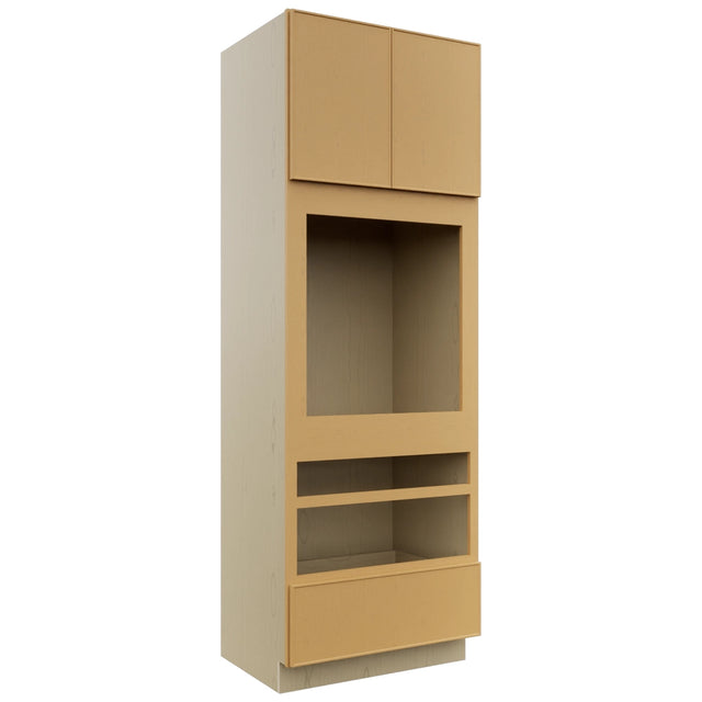 Fabuwood Echo Timber OC3396D Tall Oven Cabinet Double, Front View
