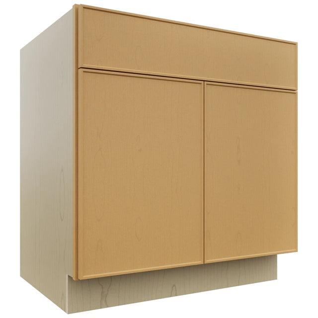 Fabuwood Echo Timber SB33SDF Base Sink Cabinet, Front View