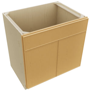 Fabuwood Echo Timber SB33SDF Base Sink Cabinet, Top View