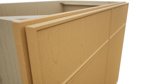 Fabuwood Echo Timber SB39 Base Sink Cabinet, Detail View