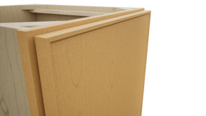 Fabuwood Echo Timber VB18FD Vanity Base Full Height Cabinet, Detail View