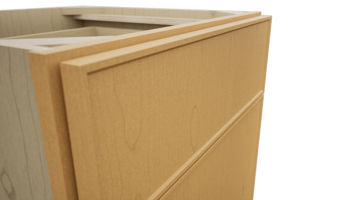 Fabuwood Echo Timber VB21-34 Vanity Base Standard Cabinet, Detail View
