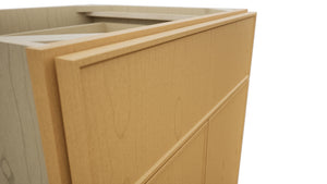 Fabuwood Echo Timber VB24-34 Vanity Base Standard Cabinet, Detail View