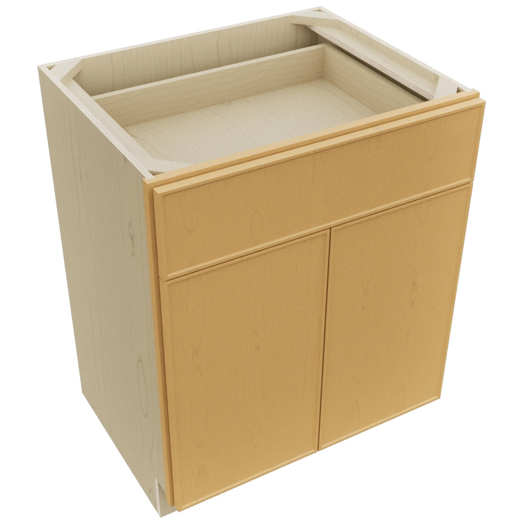 Fabuwood Echo Timber VB27-34 Vanity Base Standard Cabinet, Top View