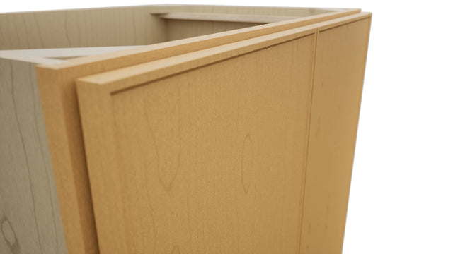Fabuwood Echo Timber VB30FD Vanity Base Full Height Cabinet, Detail View