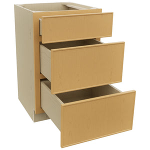 Fabuwood Echo Timber VDB21-34 Vanity Drawer Cabinet, Open View