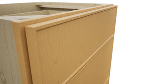 Fabuwood Echo Timber VDB24-34 Vanity Drawer Cabinet, Detail View