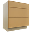 Fabuwood Echo Timber VDB30-34 Vanity Drawer Cabinet, Front View