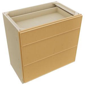 Fabuwood Echo Timber VDB33-34 Vanity Drawer Cabinet, Top View