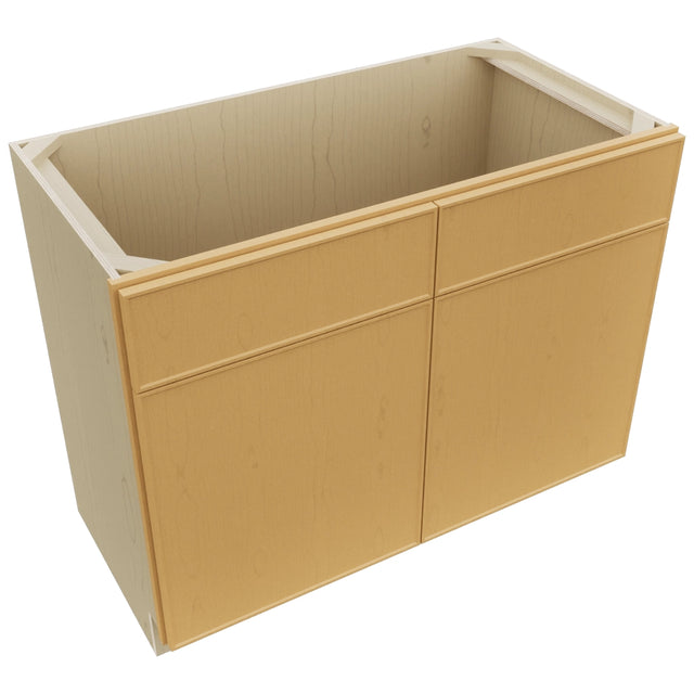 Fabuwood Echo Timber VSB42-34 Vanity Sink Cabinet, Top View