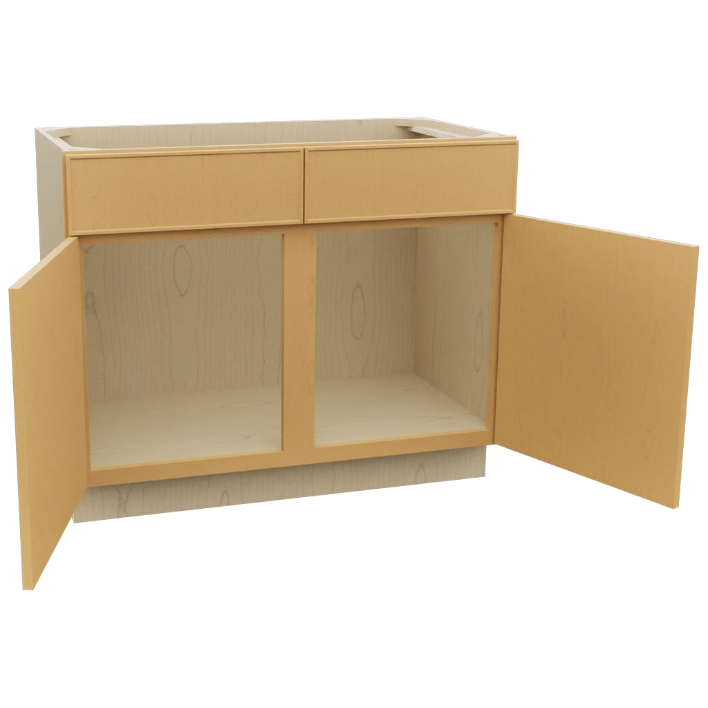Fabuwood Echo Timber VSB42-34 Vanity Sink Cabinet, Open View