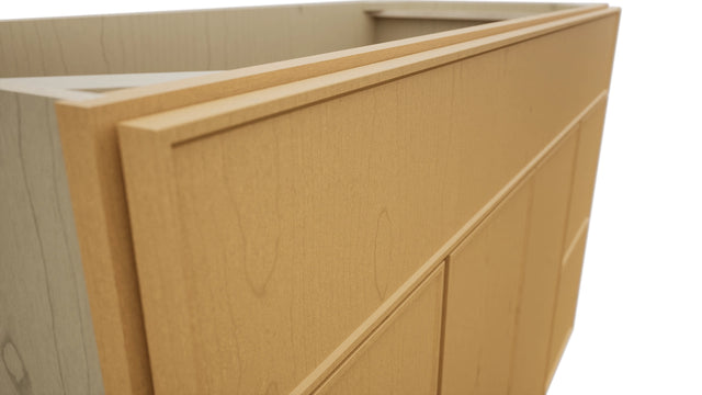 Fabuwood Echo Timber VSD30DR Vanity Combo Cabinet, Detail View
