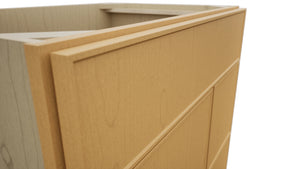 Fabuwood Echo Timber VSD36DR Vanity Combo Cabinet, Detail View