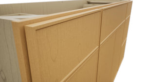 Fabuwood Echo Timber VSD60SINGLE Vanity Combo Cabinet, Detail View