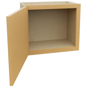 Fabuwood Echo Timber W2118 Wall Standard Cabinet, Open View