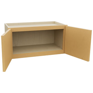 Fabuwood Echo Timber W2412 Wall Standard Cabinet, Open View