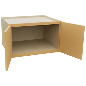Fabuwood Echo Timber W301824 Wall Deep Cabinet, Open View