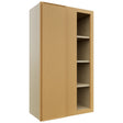 Fabuwood Echo Timber WBC2442 Wall Corner Blind Cabinet, Front View