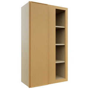 Fabuwood Echo Timber WBC2442 Wall Corner Blind Cabinet, Front View