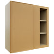Fabuwood Echo Timber WBC3030 Wall Corner Blind Cabinet, Front View