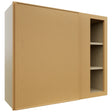 Fabuwood Echo Timber WBC3630 Wall Corner Blind Cabinet, Front View