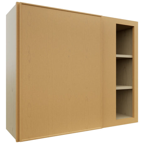 Fabuwood Echo Timber WBC3630 Wall Corner Blind Cabinet, Front View