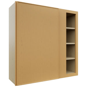 Fabuwood Echo Timber WBC3636 Wall Corner Blind Cabinet, Front View