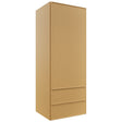 Fabuwood Echo Timber WD1848 Wall Drawer Cabinet, Front View