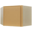 Fabuwood Echo Timber WDC2418 Wall Corner Diagonal Cabinet, Front View