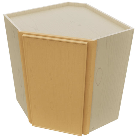 Fabuwood Echo Timber WDC2430 Wall Corner Diagonal Cabinet, Top View