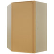 Fabuwood Echo Timber WDC2436 Wall Corner Diagonal Cabinet, Front View