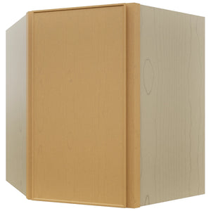 Fabuwood Echo Timber WDC2730 Wall Corner Diagonal Cabinet, Front View