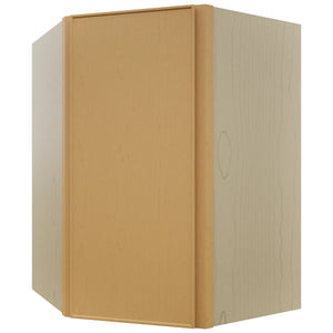 Fabuwood Echo Timber WDC2736 Wall Corner Diagonal Cabinet, Front View