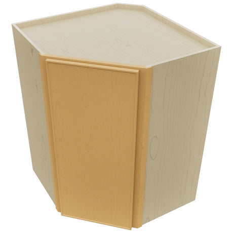 Fabuwood Echo Timber WDC2736 Wall Corner Diagonal Cabinet, Top View